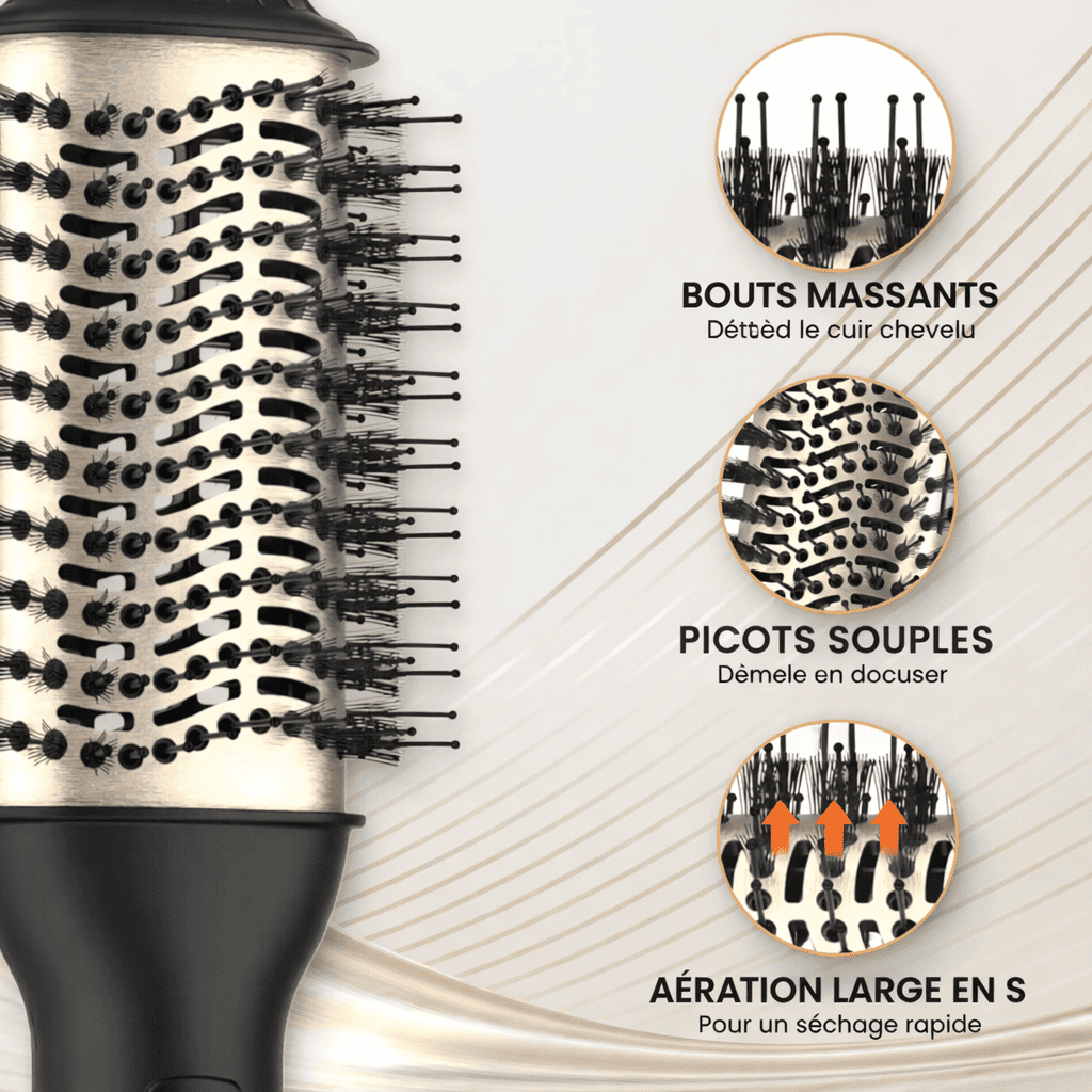 Brosse Soufflante – Brushing Professionnel à Domicile