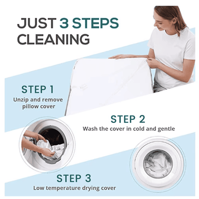 Oreiller Triangulaire en Mousse à Mémoire de Forme pour Dormir