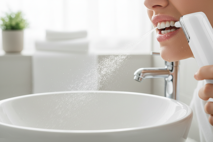 Mon dentiste m’a dit que mes gencives saignaient à cause du fil dentaire — l’hydropulseur a tout réglé