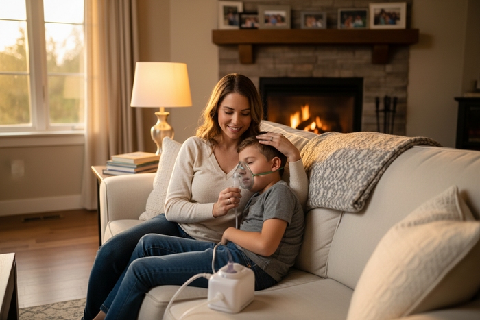 Mon fils asthmatique avait des crises chaque hiver — ce nébuliseur a tout changé