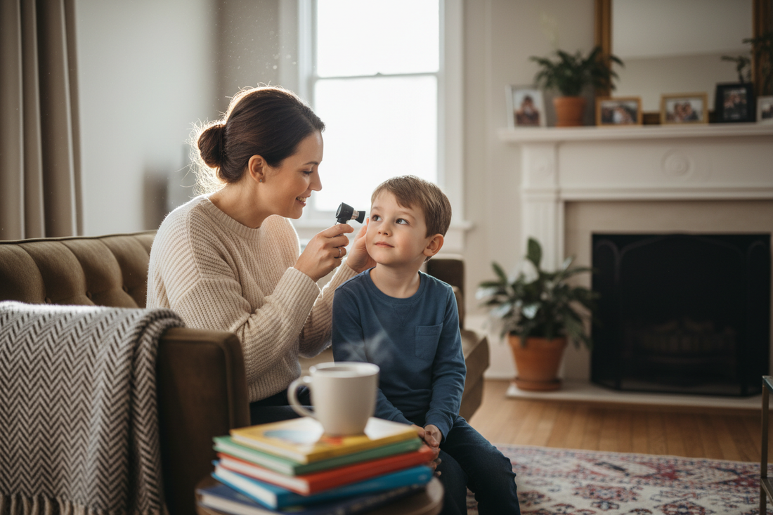 Mon fils avait mal à l’oreille à 22h — j’ai vu l’infection moi-même et évité les urgences