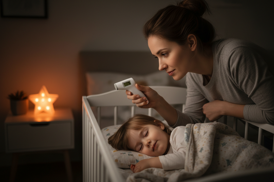 Mon enfant avait 39,8°C à 3h du matin — ce thermomètre m’a donné la réponse en 1 seconde