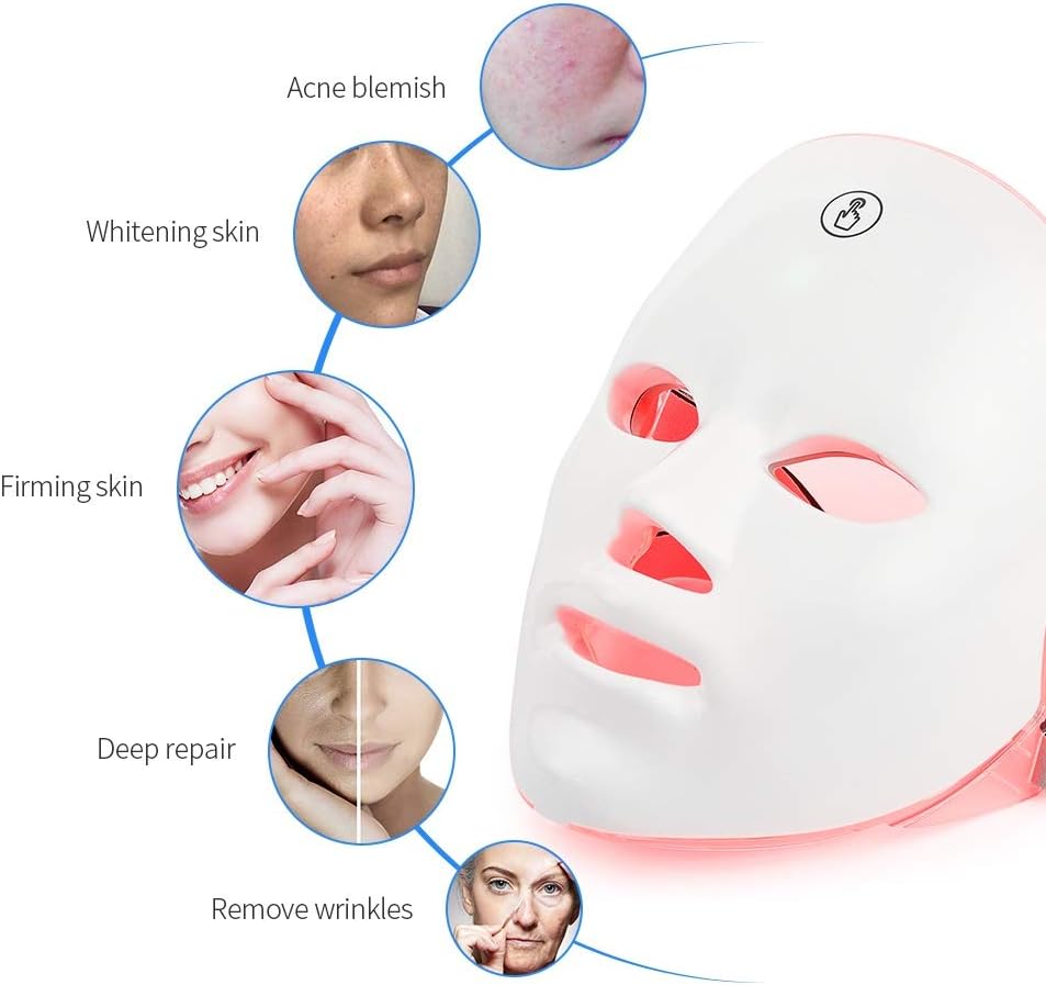 Masque LED Visage Anti-Age