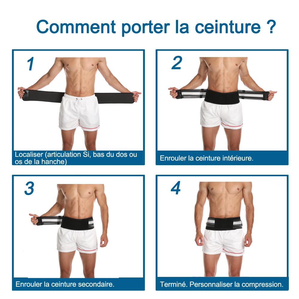 Ceinture de soutien lombaire