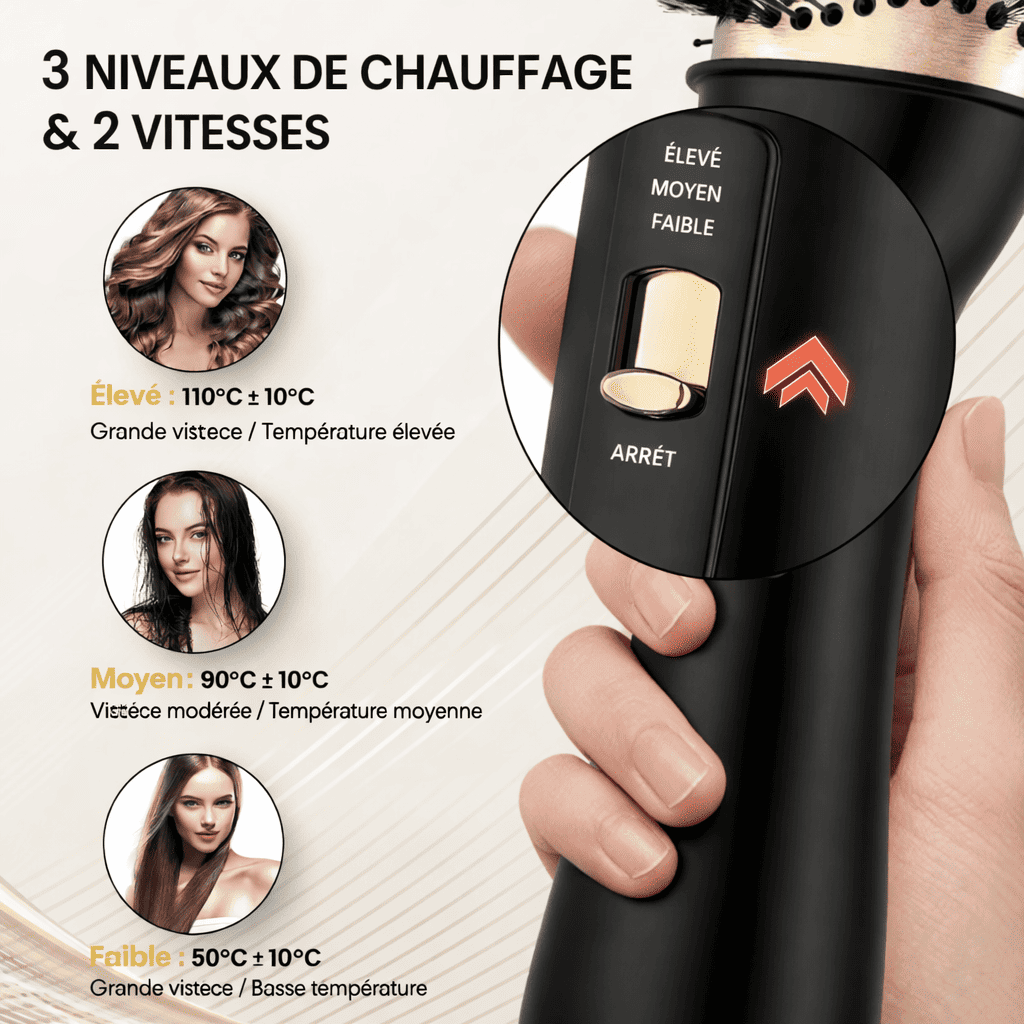 Brosse Soufflante – Brushing Professionnel à Domicile