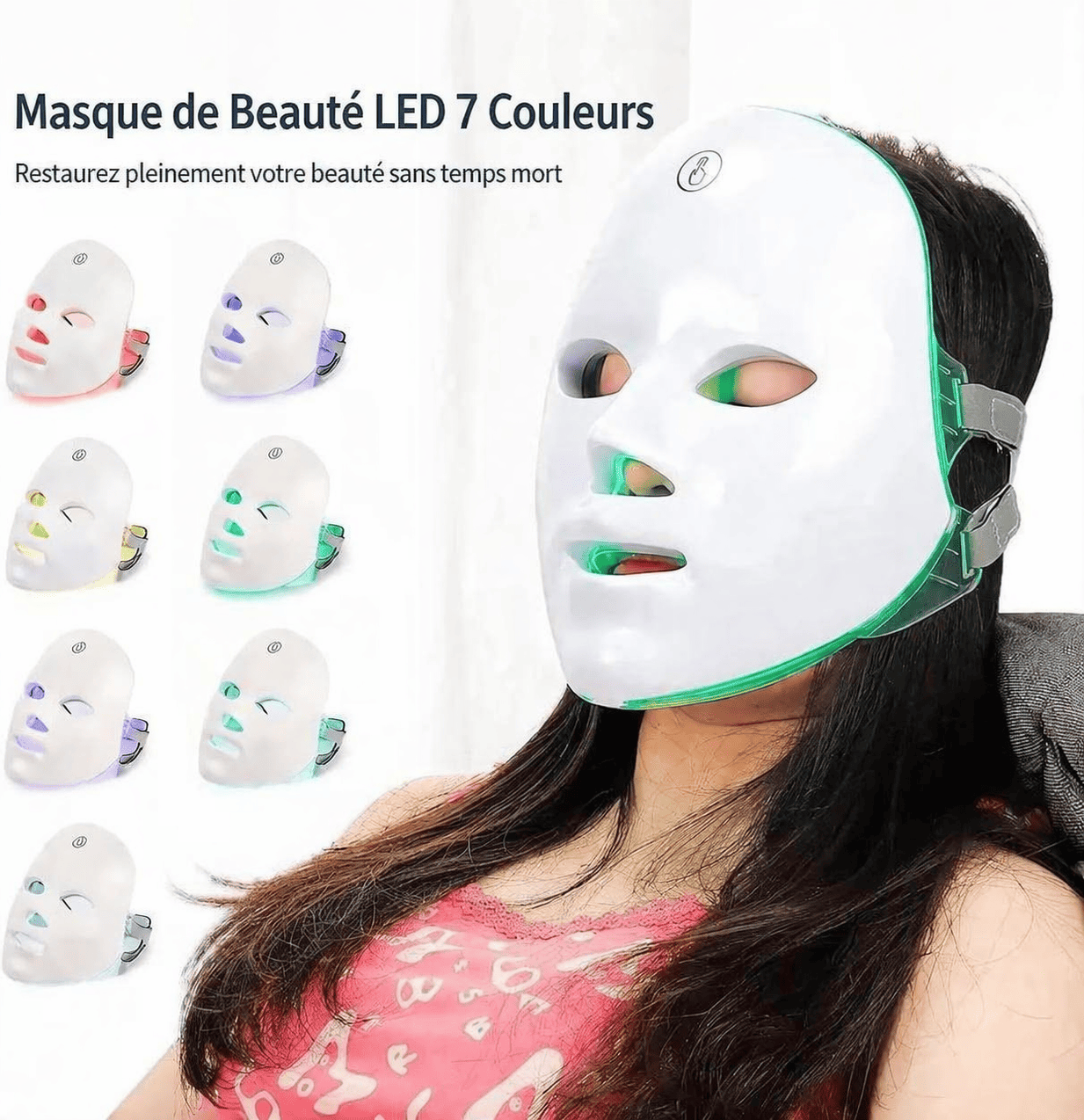 Masque LED Visage