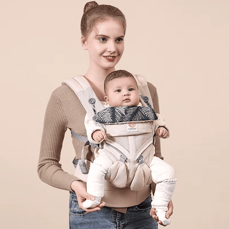Porte-Bébé Ergonomique 4 en 1 – Nouveau-né à 3 ans