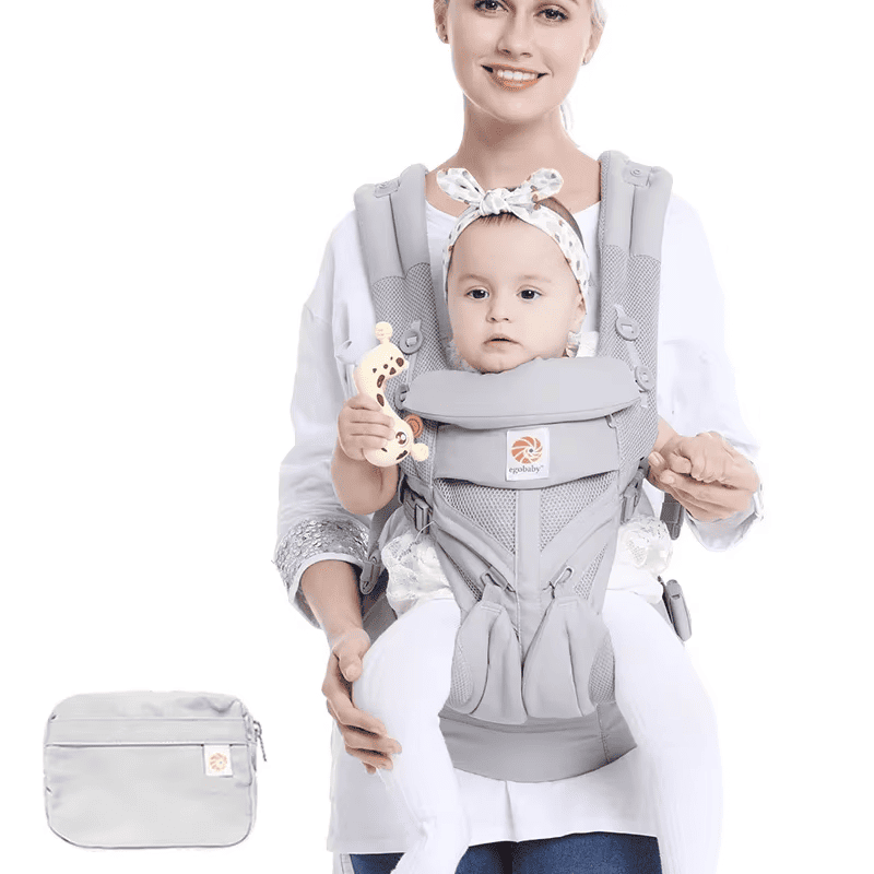 Porte-Bébé Ergonomique 4 en 1 – Nouveau-né à 3 ans