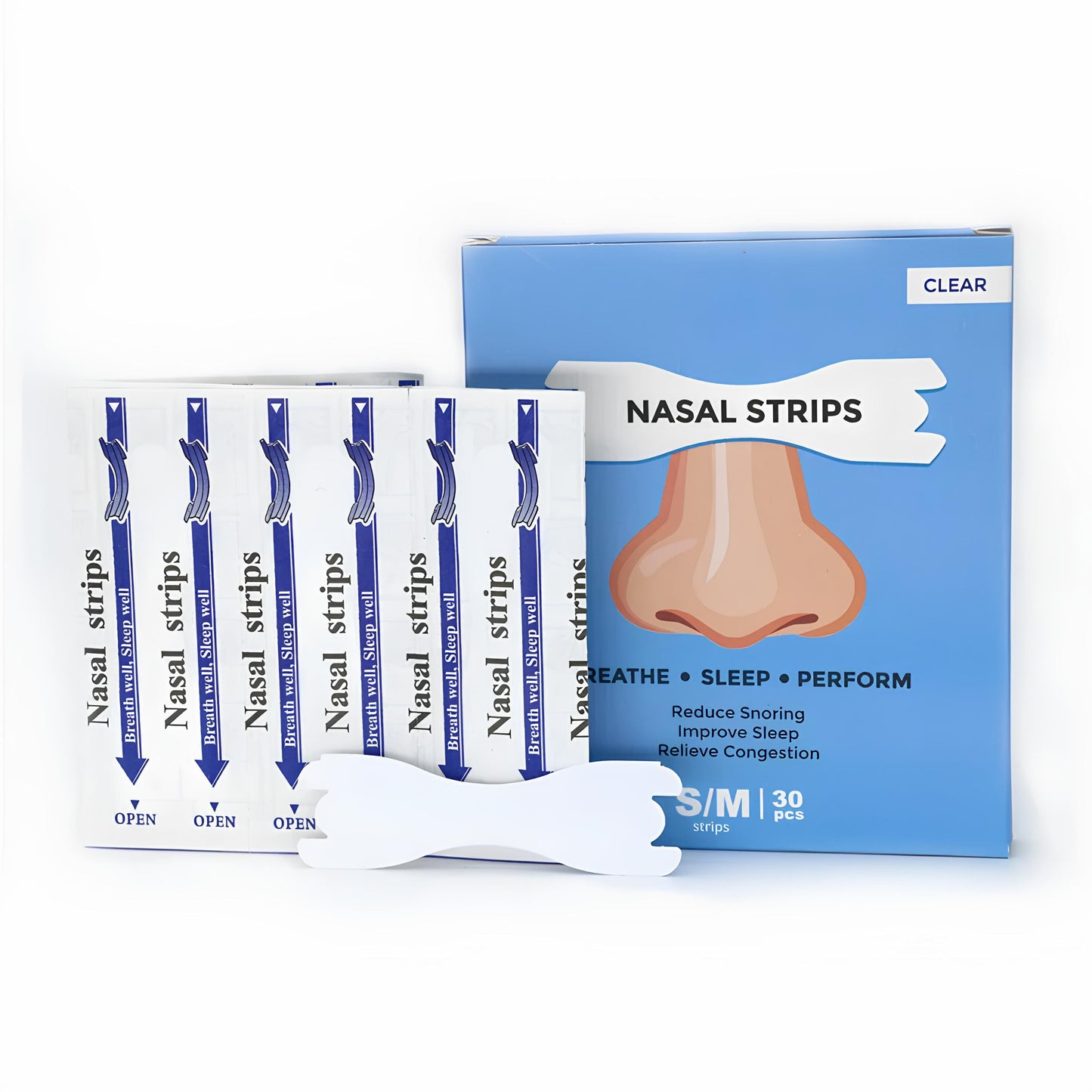 Bandelettes Nasales Anti-Ronflement