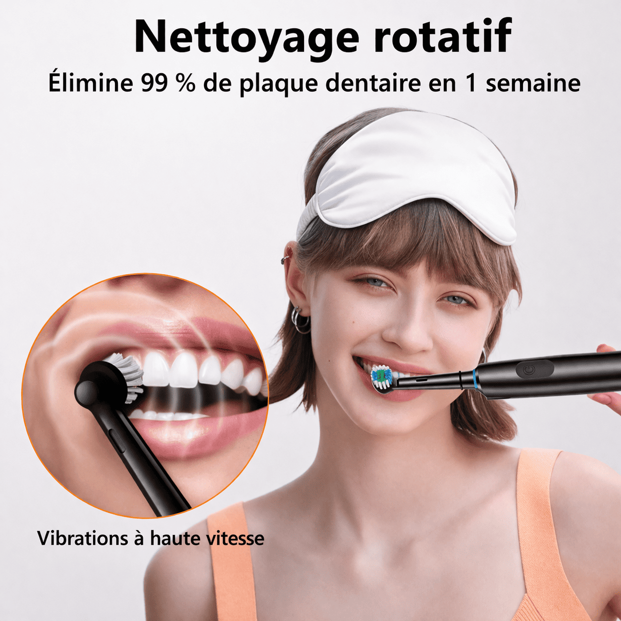 Brosse à Dents Électrique – Blancheur & Hygiène Optimale