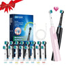 Brosse à Dents Électrique Rechargeable – 5 Modes - 8 Têtes incluses
