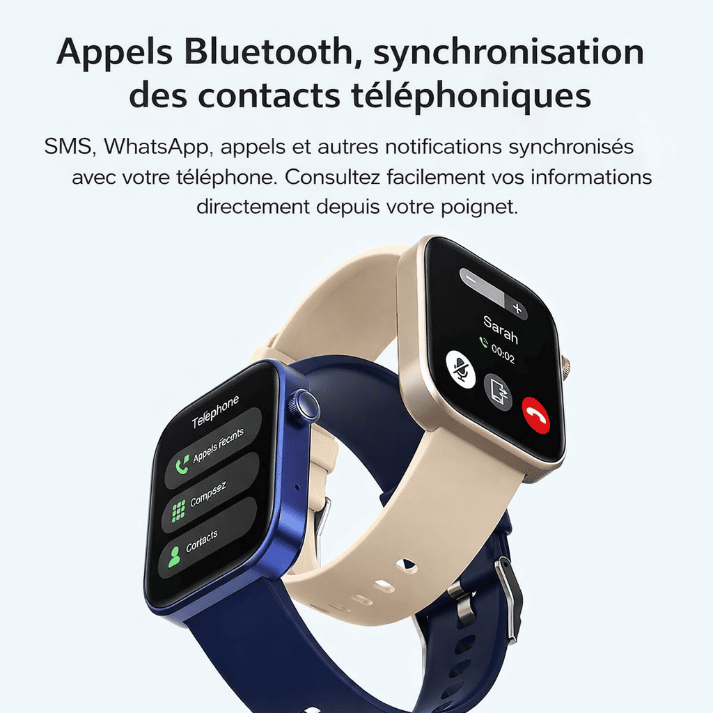 Montre Connectée – Suivi Santé & Activité Physique