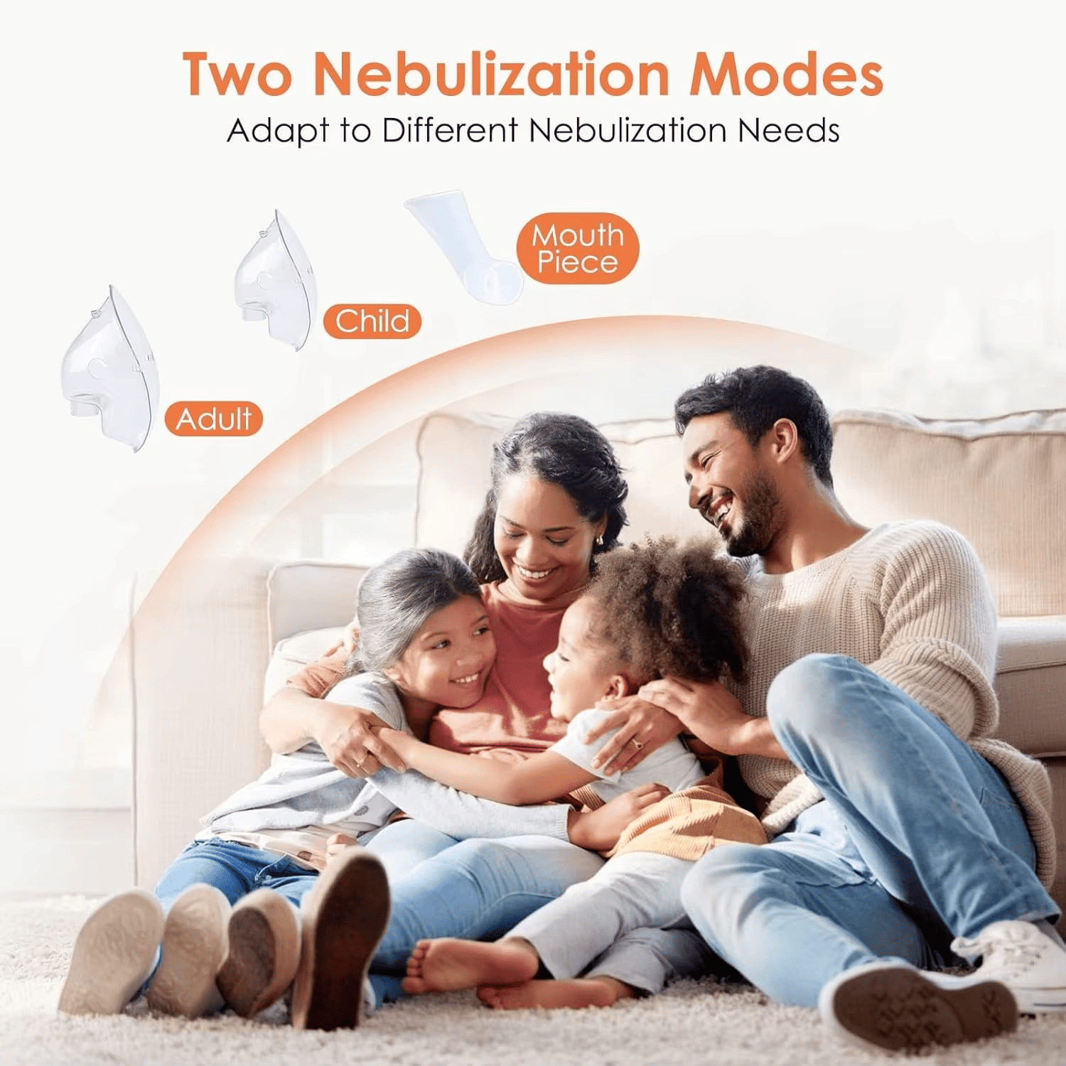 Nébuliseur Digital Silencieux – Inhalateur à Brume Fine