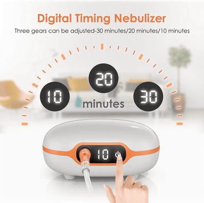 Nébuliseur Digital Silencieux – Inhalateur à Brume Fine