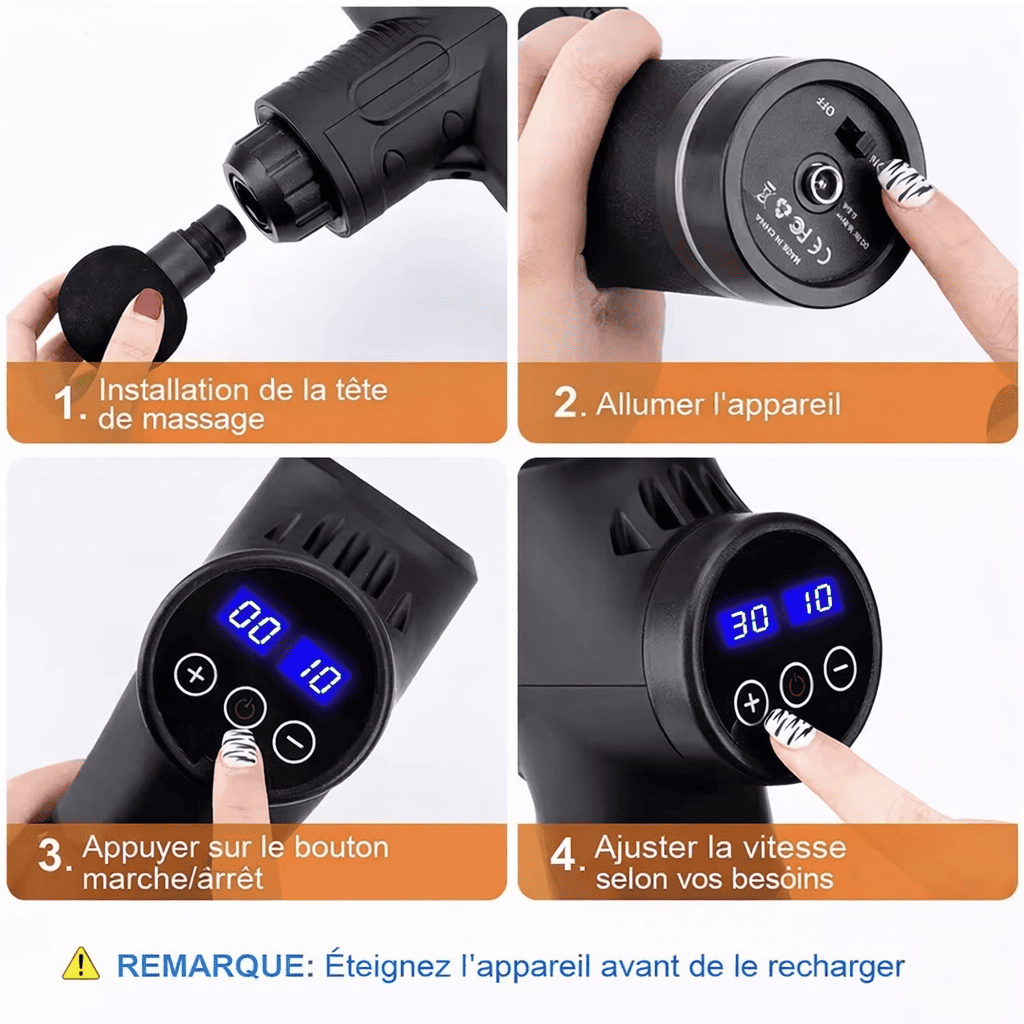 Pistolet de Massage