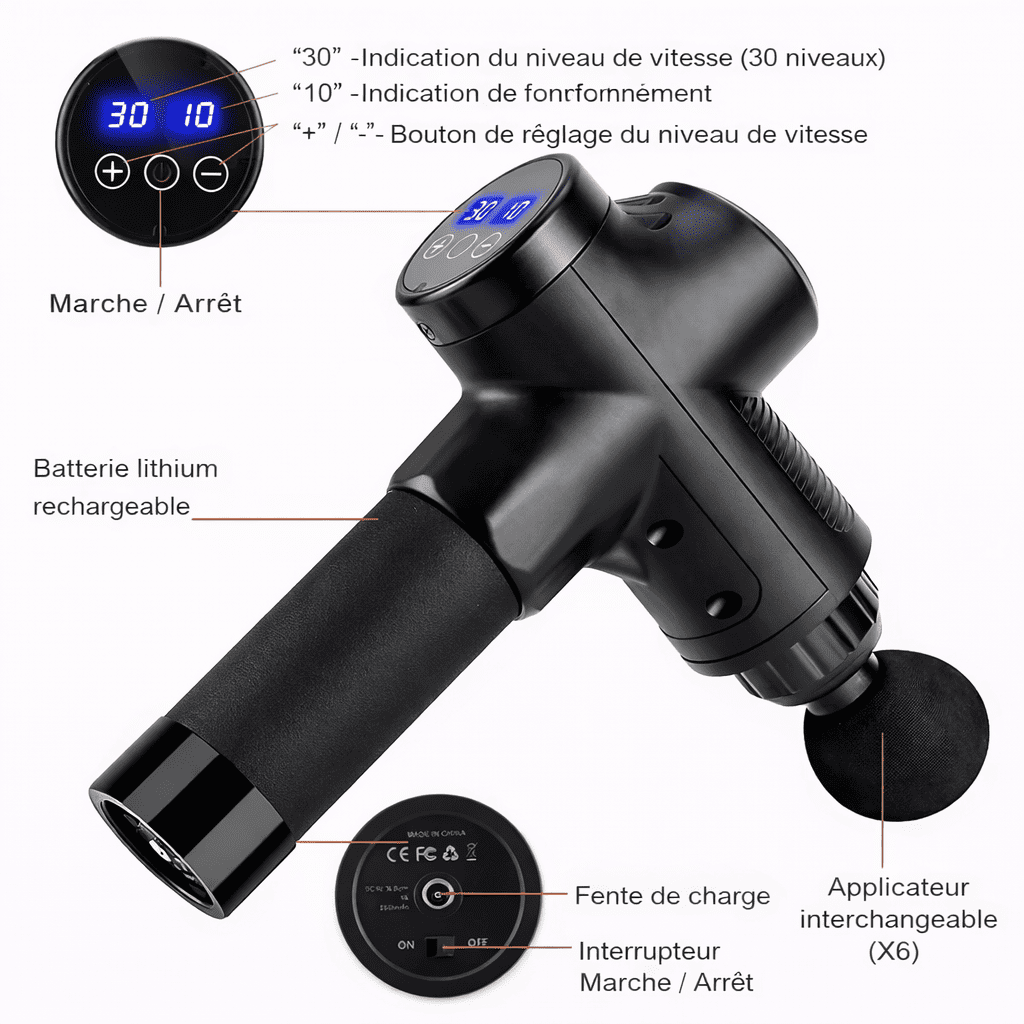 Pistolet de Massage