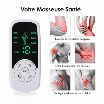 Électrostimulateur TENS – Soulagement Douleurs Musculaires & Articulaires