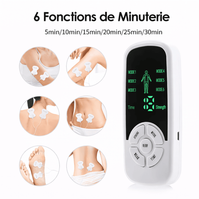Électrostimulateur TENS – Soulagement Douleurs Musculaires & Articulaires