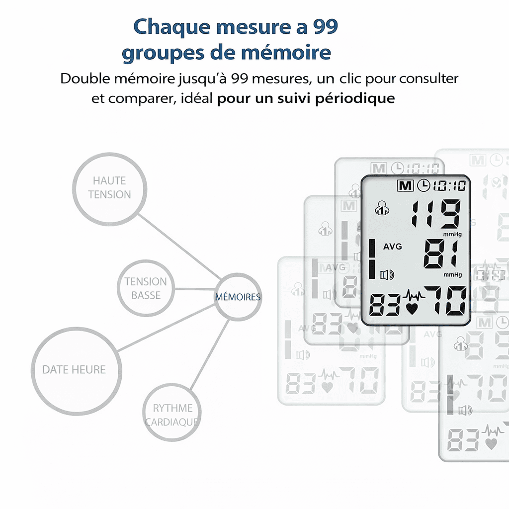 Tensiomètre Bras Électronique